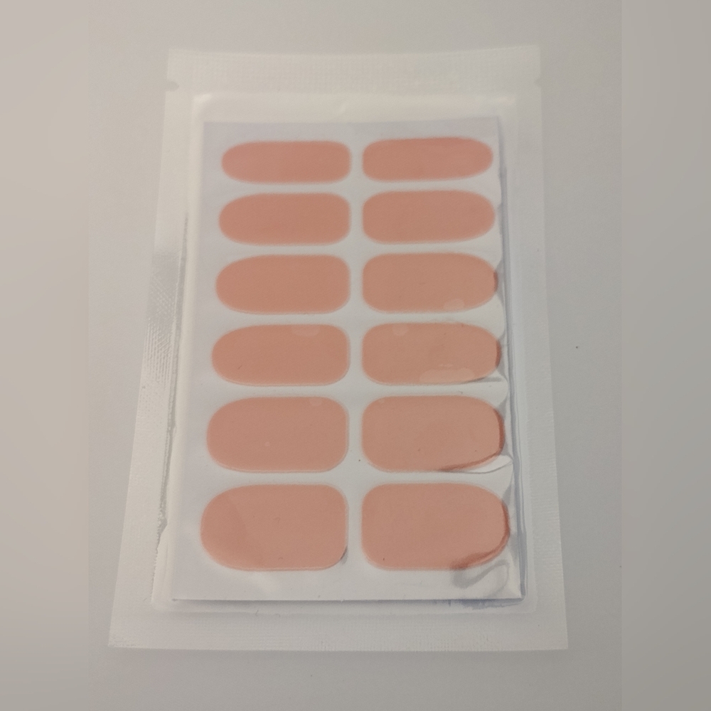 Pastel Orange Nail Wraps